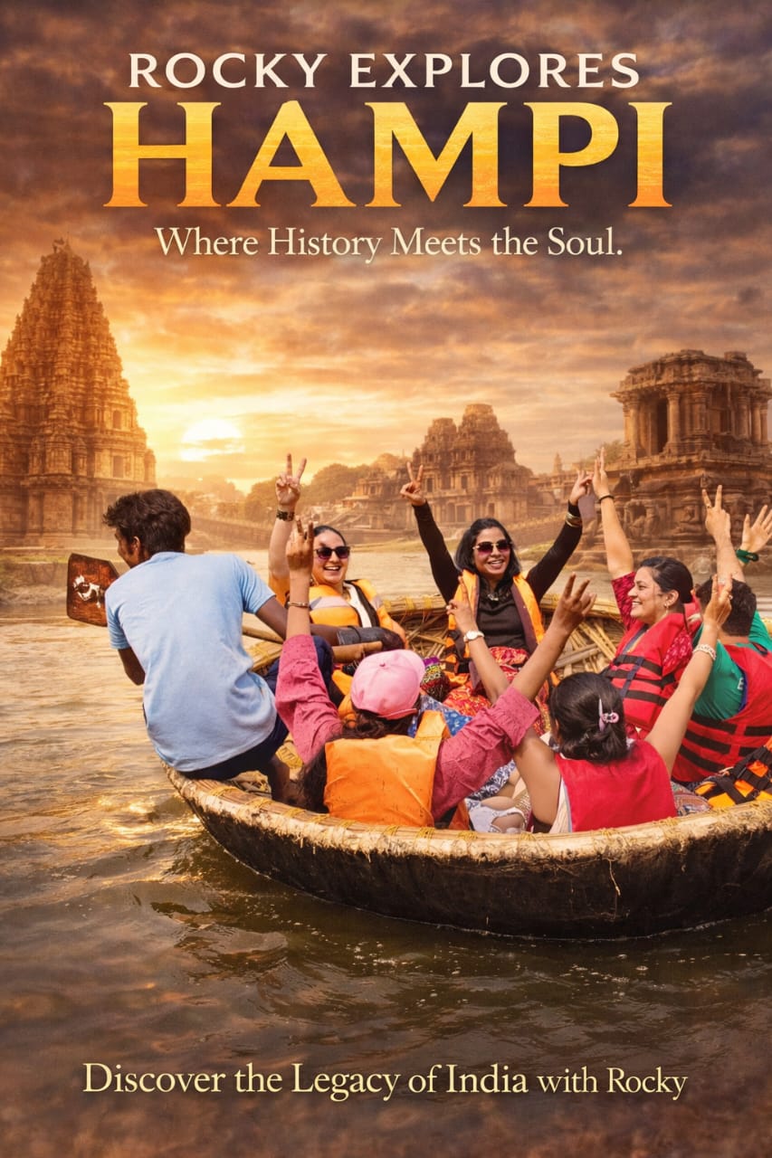 Coracle Boat Ride Tungabhadra River Hampi